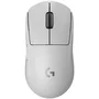Logitech PRO X Superlight 2 Ratón Gaming Inalámbrico LIGHTSPEED Blanco, 44 000 DPI, Batería Recargable - 910-006639